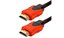 Cabo HDMI 3MT 1.4 c/ Cabo Trançado em Malha Grasep D-H5200 Vermelho - Imagem 1