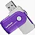 Leitor De Cartão De Memória USB 2.0 Exbom LC-300 Roxo - Imagem 1