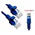 Patch Cord CAT5E 10 mts Dex Azul CR10 - Imagem 3