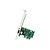 Placa de Rede Dex 10/100/1000 PCI-Express com Low Profile DP-02 - Imagem 1
