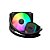 WaterCooler Gamdias Aura GL 120 V2, ARGB, 120mm, Intel-AMD Black - Imagem 1