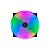 Cooler Fan 200mm com 32 Leds RGB Colorido 12v Dex - DX20W - Imagem 1