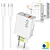 Carregador Turbo 45W LEHMOX USB PD com Cabo Type-C - Imagem 2