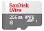 CARTAO MEM MICROSD 256GB SANDISK ULTRA CLASSE 10 100MB/S - Imagem 2