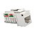 CONECTOR FÊMEA SOHOPLUS CAT.5E T568A/B KEYSTONE BRANCO FURUKAWA - Imagem 1