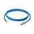 PATCH CORD U/UTP SOHOPLUS CAT.5E CMX T568A/B 2.5M AZUL CLARO FURUKAWA - Imagem 1