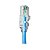 PATCH CORD U/UTP SOHOPLUS CAT.5E CMX T568A/B 0.5M AZUL CLARO FURUKAWA - Imagem 1