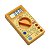 MULTIMETRO DIGITAL DT-830 - AMARELO SECCON - Imagem 1