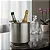 Balde Para Garrafas Bartender 4,5 L - Forma Cor Prateado Cinza - Imagem 1