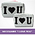 Necessaire "I Love You" - Imagem 1