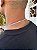 Corrente Cordão Masculina 3mm 70cm prata pura 925 Grumet Escama de peixe - Imagem 4