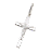 Pingente Prata 925 Cruz Cristo 15mm x 28mm - Imagem 1