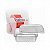POTE RETANGULAR PP 500ML C/TAMPA PRAFESTA (FREEZER/MICRO) KIT - Imagem 1
