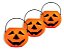 ABOBORA POTE HALLOWEEN 6X5,5 CM PCT C/6 UN LARANJA - Imagem 1