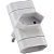 ADAPTADOR PARA TOMADA PINO MULTIPLICADOR BIPOLAR - FORCE LINE - Imagem 1