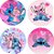 ADESIVO REDONDO STITCH - Imagem 1