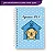 AGENDA DE PAPEL AZUL 15 X 20CM CACHORRO 7490 - Imagem 1