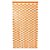 CORTINA DECORATIVA DE PLASTICO1X2M ABOBORA LARANJA - Imagem 1
