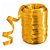 FITILHO LISO DOURADO EMFESTA - Imagem 1