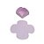 FORMINHA LUXO (4 PETALAS) M ROSA C/ 50 - Imagem 1