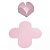 FORMINHA LUXO (4 PETALAS) M ROSA CANDY C/ 50 - Imagem 1