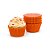 FORMINHA MINI CUPCAKE LARANJA C/ 45UN FLIP - Imagem 1
