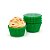 FORMINHA MINI CUPCAKE VERDE ESCURO C/ 45UN FLIP - Imagem 1