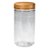G 1124 POTE MULTIUSO BAZAR 1400ML AMADEIRADO PET-BB GALVANOTEK - Imagem 1