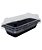 G 220 FORMA RET PRETA PET C/ TAMPA 19,5X7,5X6,3 GALVANOTEK (BOLO INGLES) - Imagem 1