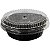 G 234 COM TAMPA FORMA DE BOLO PRETA 1200ML GALVANOTEK - Imagem 1