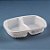G 322 BANDEJA 02 DIVISOES FREEZER 1150 ML PP(PR) 26,8X18,3X5,3 GALVANOTEK - Imagem 1
