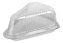 G 630 FATIA DE TORTA CONFEITARIA CRISTAL PET 13,7X9,8X6 GALVANOTEK - Imagem 1