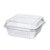 G 650 UM DOCE QUADRADO MILLENIUM 200ML CRISTAL PET 9X9X4,5 GALVANOTEK - Imagem 1