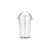 G 850 SF COPO 500ML CRISTAL PET C/ TAMPA BOLHA 9X16 GALVANOTEK (PRALEVAH) - Imagem 1
