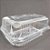 GA 20D ROCAMBOLE DIAMANTE ALTO CRISTAL PET 21X14X86MM GALVANOTEK - Imagem 1