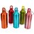 GARRAFA ALUMINIO 500ML COLOR C/MOSQUETAO 239035/CZ23657 FU XING - Imagem 1