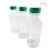GARRAFINHA PET QUADRADA 300ML TP VERDE MULTPLAST - Imagem 1