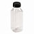 GARRAFINHA PET QUADRADA CRISTAL 300ML TP PRETA TECH - Imagem 1