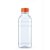 GARRAFINHA PET REDONDA CRISTAL 1000ML TP LARANJA TECH - Imagem 1