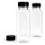GARRAFINHA PET REDONDA CRISTAL 1000ML TP PRETA TECH - Imagem 1