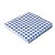 GUARDANAPO ESTAMP 25 CM FOLHA DUPLA XADREZ AZUL - Imagem 1