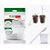 KIT GOURMET COPO 025 / COLHER PICCOLO PLASTILANIA - Imagem 1