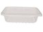 KIT POTE C/ TAMPA RETANGULAR PP 350 ML PLASTILANIA - Imagem 1