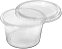 KIT POTE PP REDONDO 250ML ULTRA (FREEZER/MICRO) - Imagem 1