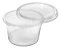 KIT POTE PP REDONDO 500ML ULTRA (FREEZER/MICRO) - Imagem 1