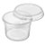 KIT POTE REDONDO 350ML C/TAMPA DANUBIO (FREEZER/MICRO) - Imagem 1
