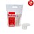 KIT POTE REDONDO 350ML C/TAMPA PRAFESTA (FREEZER/MICRO) - Imagem 1