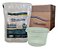 KIT POTE REDONDO 500ML C/TAMPA DANUBIO (FREEZER/MICRO) - Imagem 1