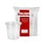 KIT POTE REDONDO PP 750ML C/SOBRETAMPA  PRAFESTA (FREEZER/MICRO) - Imagem 1