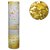 LANCA CONFETE DOURADO METALIZADO 30 CM PICADO SILVER FESTAS - Imagem 1